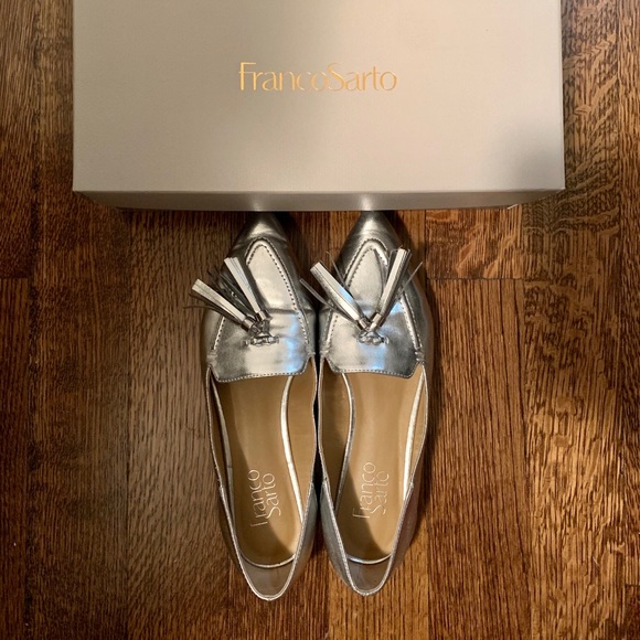 Franco Sarto Shoes - Franco Sarto - Rachelle Metallic Loafers